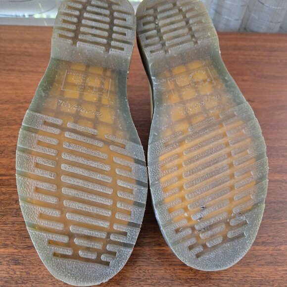 Dr Martens 1461 Cream 3 Hole Oxford Shoes, size 41EU/ 10 - Picture 8 of 10